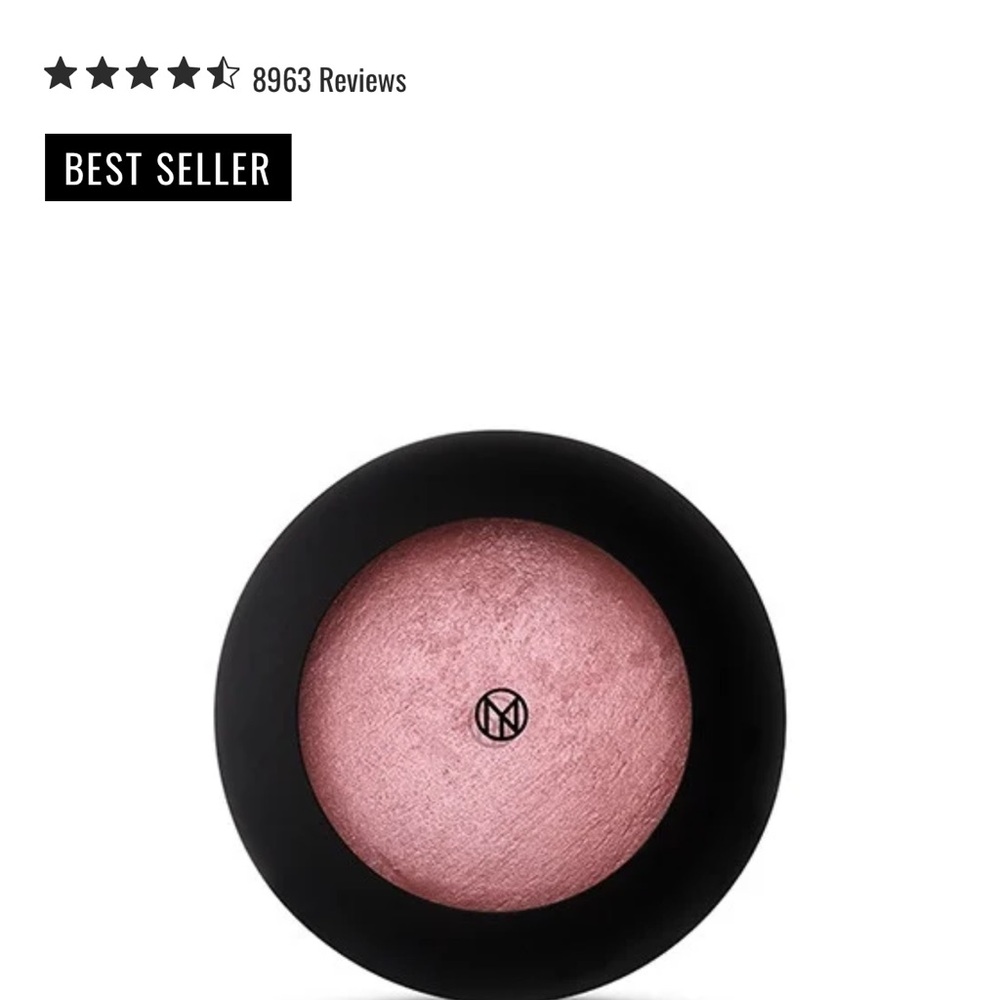 Vogue Pink Blush Shimmery Baked Powder
